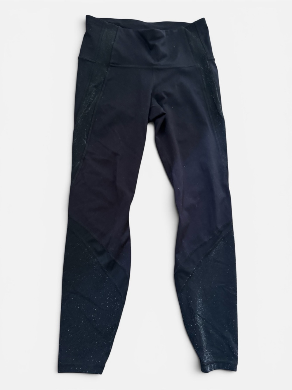 all in motion Black High-Waist Leggings with Subtle Shimmer